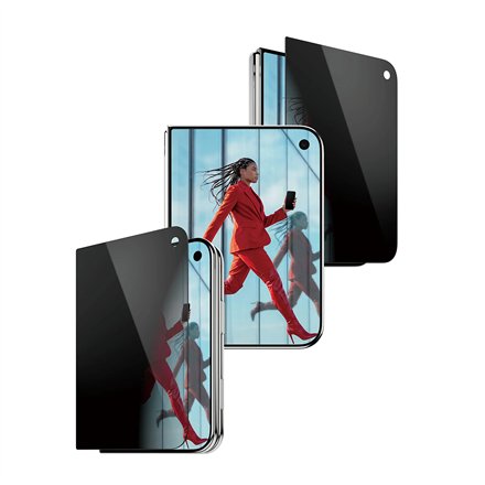 PanzerGlass Privacy w. EasyAligner , Screen protector , Apple , iPhone Duo , Glass , Transparent