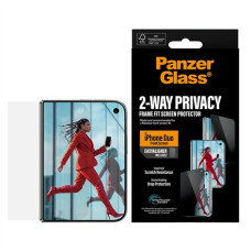 PanzerGlass Privacy w. EasyAligner , Screen protector , Apple , iPhone Duo , Glass , Transparent PanzerGlass Privacy w. EasyAligner , Screen protector , Apple , iPhone Duo , Glass , Transparent