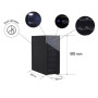 Adler , Beverage Pantry , AD 8083 , Energy efficiency class G , Free standing , Bottles capacity 12 , Black