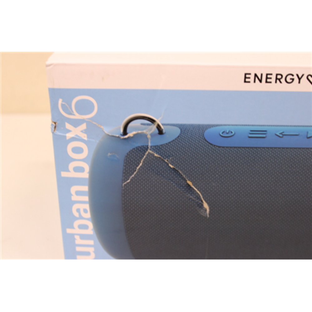 SALE OUT. Energy Sistem Urban Box 6 Navy , Energy Sistem , Speaker , Urban Box , DAMAGED PACKAGING , 40 W , Bluetooth , Navy , Portable , Wireless connection