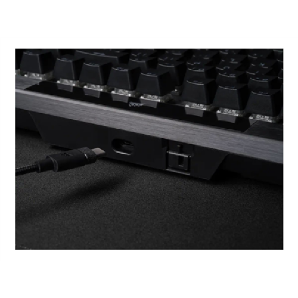 Corsair Gaming Keyboard K70 PRO RGB Gaming keyboard RGB LED light NA Wired Black Optical-Mechanical