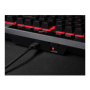 Corsair Gaming Keyboard K70 PRO RGB Gaming keyboard RGB LED light NA Wired Black Optical-Mechanical