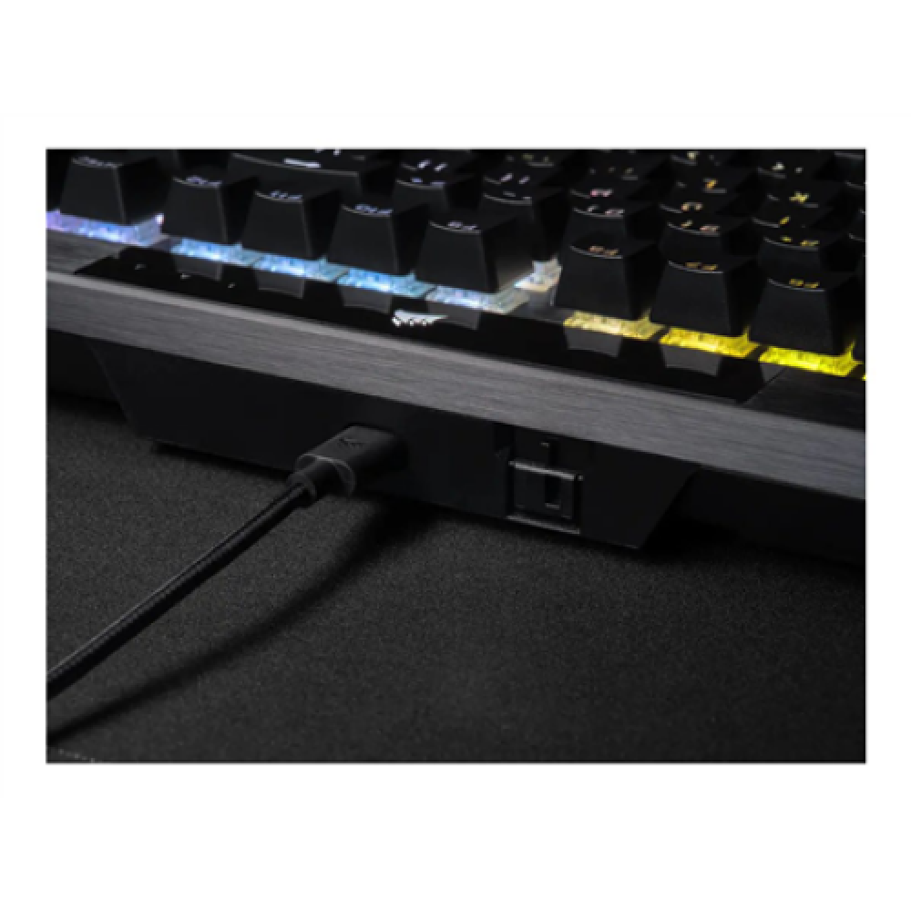 Corsair Gaming Keyboard K70 PRO RGB Gaming keyboard RGB LED light NA Wired Black Optical-Mechanical