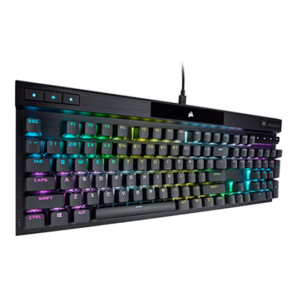 Corsair Gaming Keyboard K70 PRO RGB Gaming keyboard RGB LED light NA Wired Black Optical-Mechanical