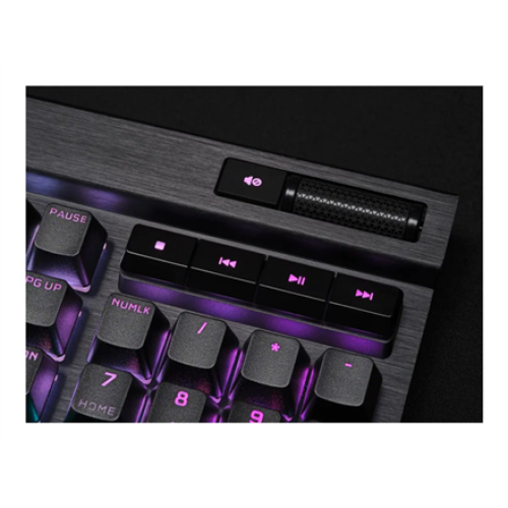 Corsair Gaming Keyboard K70 PRO RGB Gaming keyboard RGB LED light NA Wired Black Optical-Mechanical