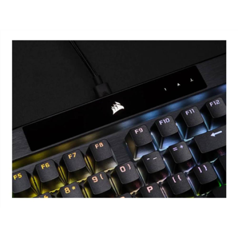 Corsair Gaming Keyboard K70 PRO RGB Gaming keyboard RGB LED light NA Wired Black Optical-Mechanical