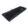 Corsair Gaming Keyboard K70 PRO RGB Gaming keyboard RGB LED light NA Wired Black Optical-Mechanical
