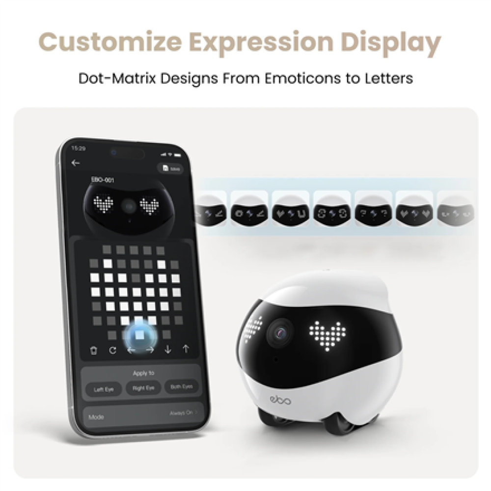 Enabot , Companion Robot , EBO AIR 2 , Compact , Maximum Memory Support 256G