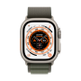 Apple Watch Ultra GPS + Cellular MQFP3EL/A 49mm, Retina LTPO OLED, Touchscreen, Heart rate monitor, Waterproof, Bluetooth, Wi-Fi