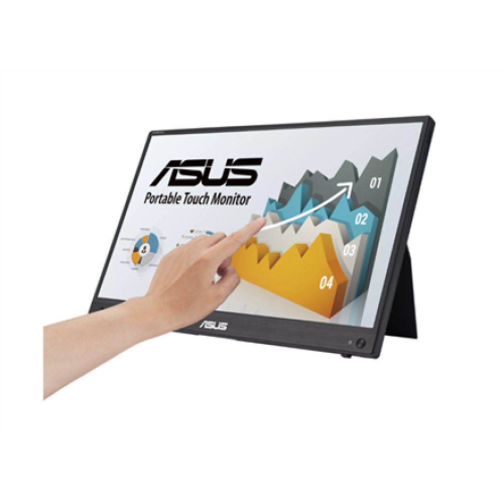 Asus Monitor MB16AHT 15.6 Touchscreen IPS FHD 16:9 5 ms 250 cd/m² HDMI ports quantity 1 60 Hz