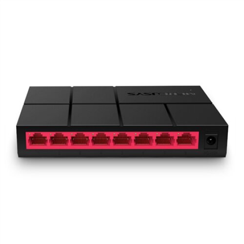 Mercusys , Switch , MS108G , Unmanaged , Desktop , Power supply type External
