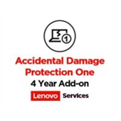 Lenovo , Warranty , 4Y Accidental Damage Protection One (Valid for computers with 4Y warranty) , 4 year(s)