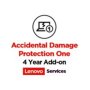 Lenovo , Warranty , 4Y Accidental Damage Protection One (Valid for computers with 4Y warranty) , 4 year(s)