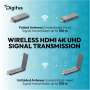 Digitus 4K Wireless HDMI Extender Set, 150 m, 4K/60Hz , DS-55359