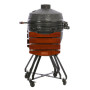 TunaBone , Kamado Pro 22 grill , Size M , Dark grey