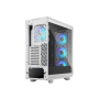 Fractal Design , Meshify 2 Compact RGB , Side window , White TG Clear , Mid-Tower , Power supply included No , ATX