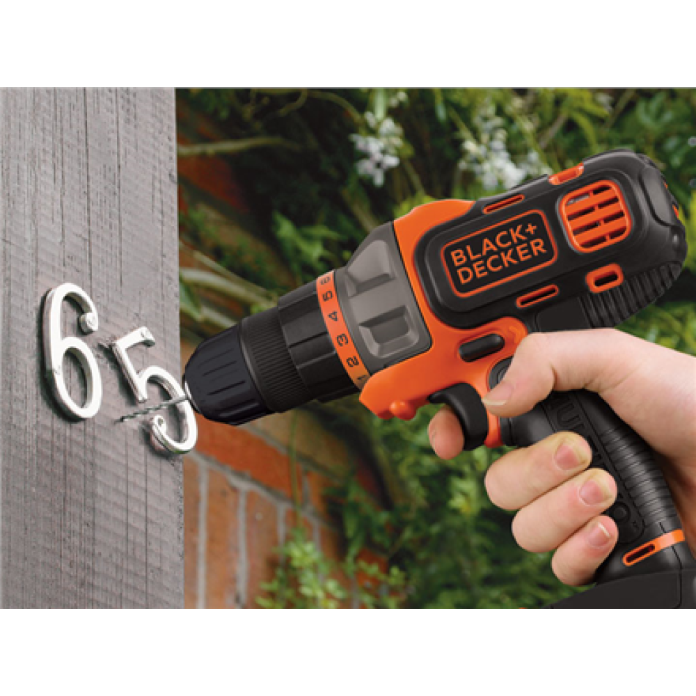 BLACK & DECKER , Cordless Multievo Drill Driver , MT218K-QW , 18 V , 1.5 Ah , Lithium