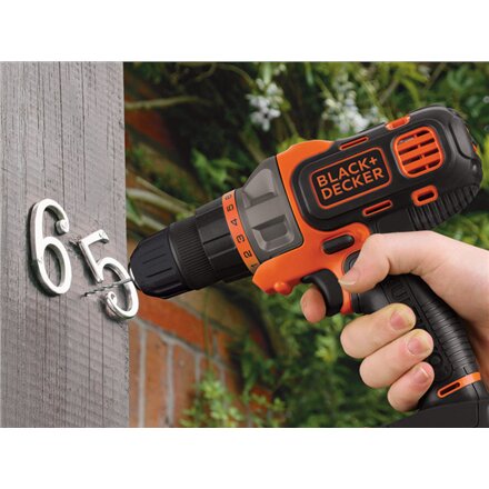 BLACK & DECKER , Cordless Multievo Drill Driver , MT218K-QW , 18 V , 1.5 Ah , Lithium