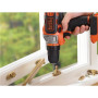 BLACK & DECKER , Cordless Multievo Drill Driver , MT218K-QW , 18 V , 1.5 Ah , Lithium