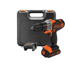 BLACK & DECKER , Cordless Multievo Drill Driver , MT218K-QW , 18 V , 1.5 Ah , Lithium