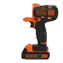 BLACK & DECKER , Cordless Multievo Drill Driver , MT218K-QW , 18 V , 1.5 Ah , Lithium