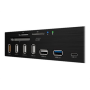 Raidsonic IB-867a 5.25 4-port internal card reader