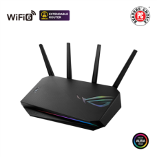 Wireless Router , ROG STRIX GS-AX5400 , 4804 + 574 Mbit/s , Ethernet LAN (RJ-45) ports 4 , Mesh Support Yes , MU-MiMO Yes , No mobile broadband , Antenna type External antenna x 4 , 36 month(s)