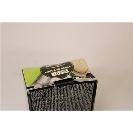 SALE OUT. Adler Travel Luggage Scale , AD 8191 , Maximum weight (capacity) 50 kg , Accuracy 10 g , Grey , DAMAGED PACKAGING