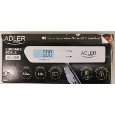 SALE OUT. Adler Travel Luggage Scale , AD 8191 , Maximum weight (capacity) 50 kg , Accuracy 10 g , Grey , DAMAGED PACKAGING