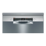 Free standing , Dishwasher , SMS4HVI33E , Width 60 cm , Number of place settings 13 , Number of programs 6 , Energy efficiency class D , Display , AquaStop function , Silver