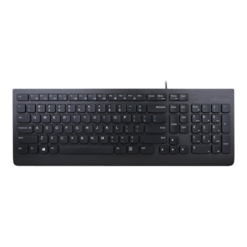 Lenovo Keyboard , Essential , Keyboard , Wired , Estonian , Black