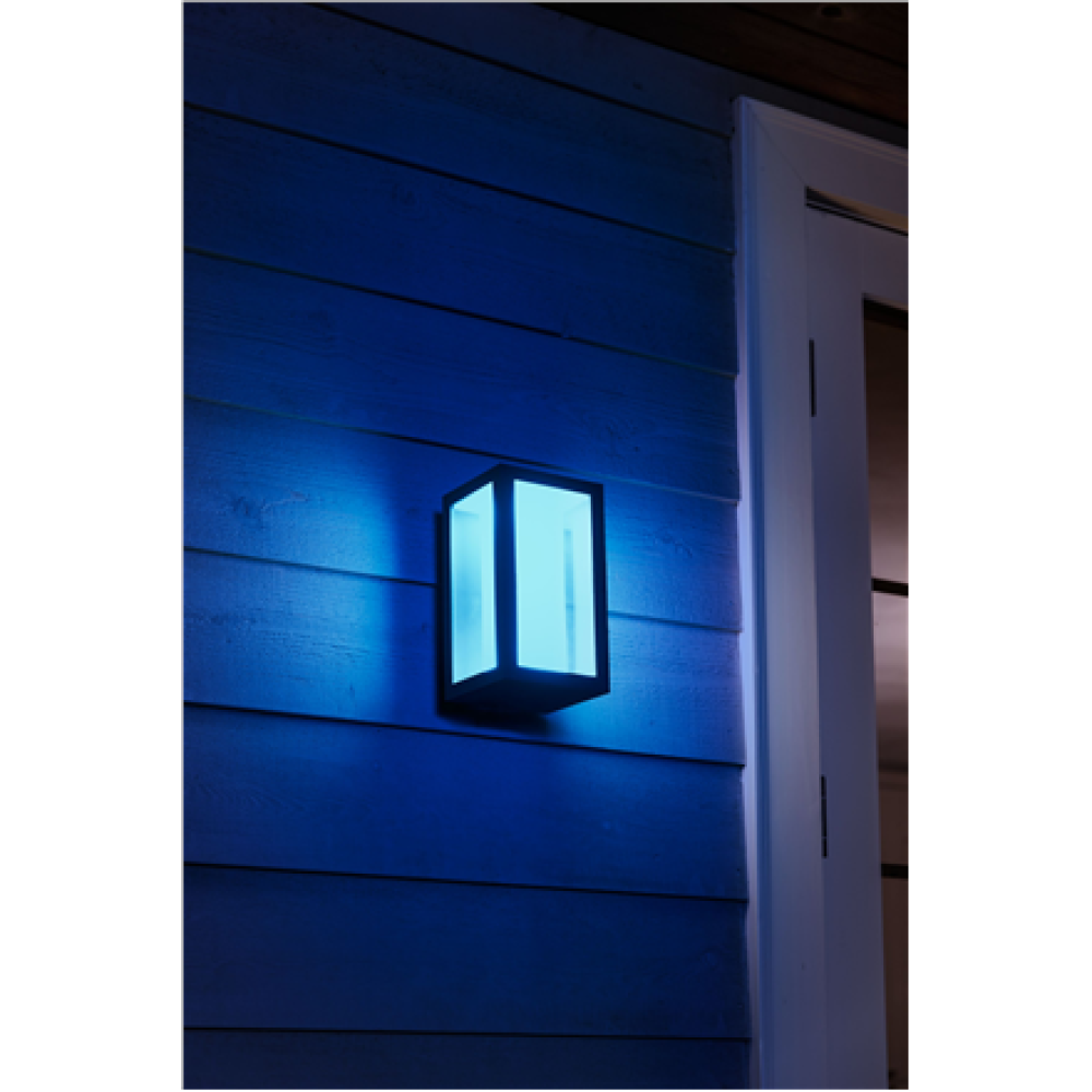Philips Hue WCA Impress Outdoor Wall Lantern , 8 W , 2000-6500 Hue White Colour Ambiance