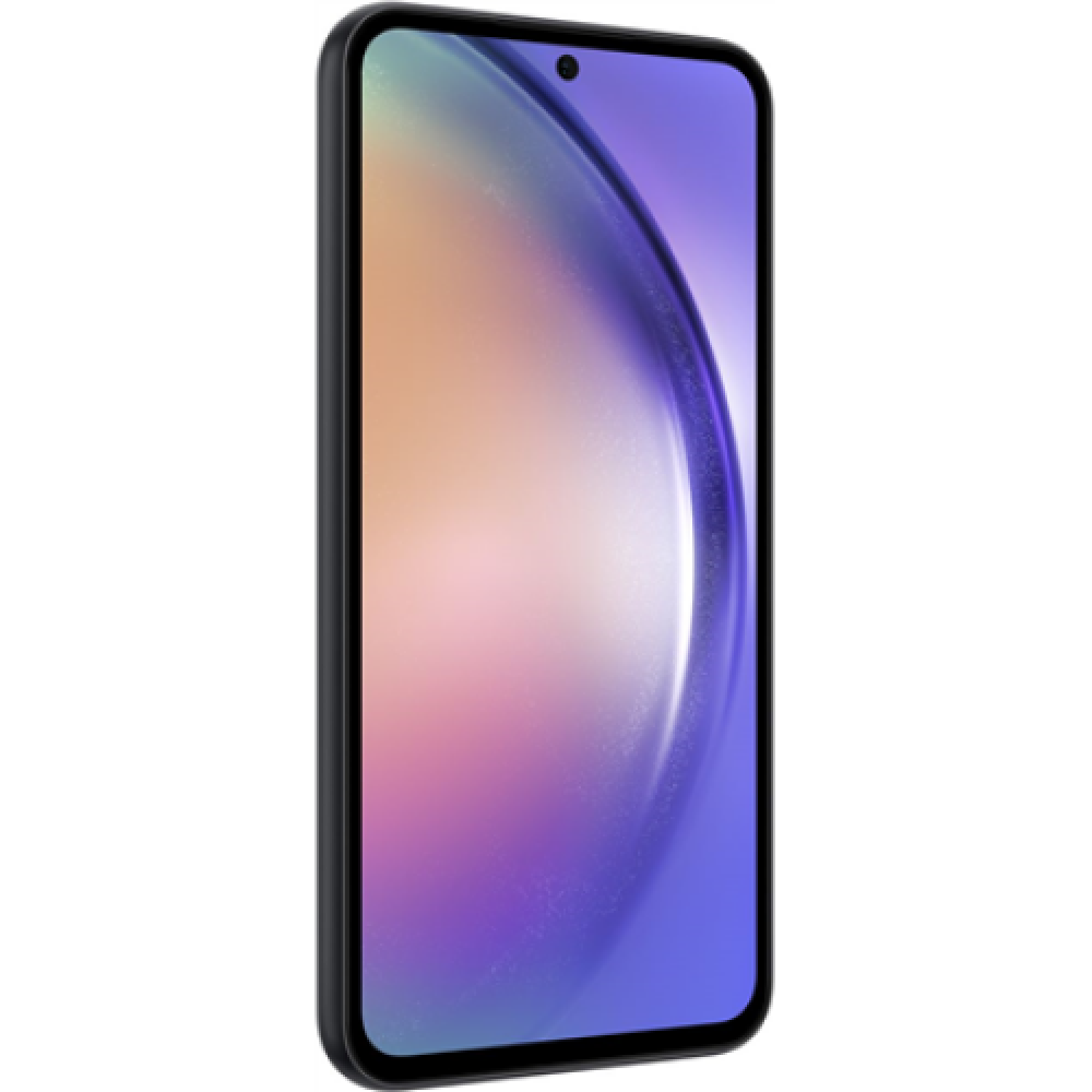 Samsung Galaxy , A54 , Awesome Graphite , 6.4 , Super AMOLED , 1080 x 2340 pixels , Exynos , 1380 (5 nm) , Internal RAM 8 GB , 256 GB , microSDXC (uses shared SIM slot) , Dual SIM , Nano-SIM, eSIM , 3G , 4G , 5G , Main camera resolution 50+12+5 MP , Secon