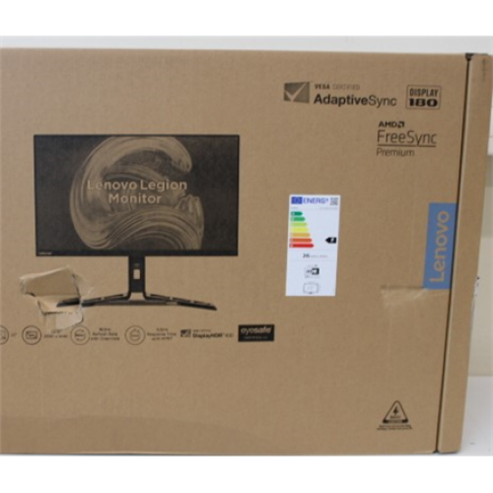 SALE OUT. Lenovo Legion R27q-30 27 2560x1440/16:9/350nits/HDMI/DP/Black/3Y Warranty Lenovo DAMAGED PACKAGING , DAMAGED PACKAGING