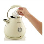 Gorenje , Kettle , K17CLI , Standard , 2200 W , 1.7 L , Plastic/Metal , 360° rotational base , Cream