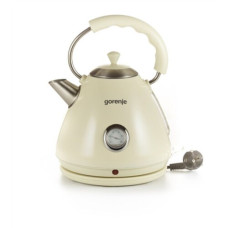 Gorenje , Kettle , K17CLI , Standard , 2200 W , 1.7 L , Plastic/Metal , 360° rotational base , Cream