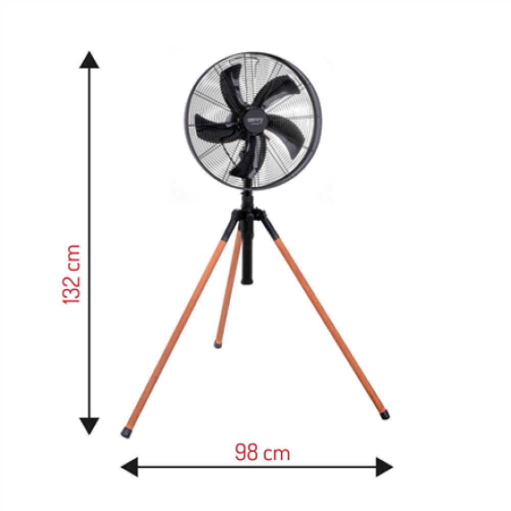 Camry , Fan , CR 7329 , Tripod Loft fan , Black , Diameter 40 cm , Number of speeds 3 , Oscillation , 100 W