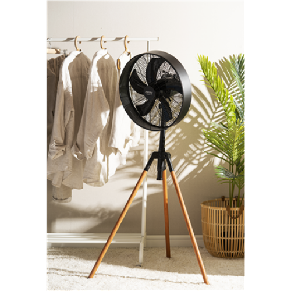 Camry , Fan , CR 7329 , Tripod Loft fan , Black , Diameter 40 cm , Number of speeds 3 , Oscillation , 100 W