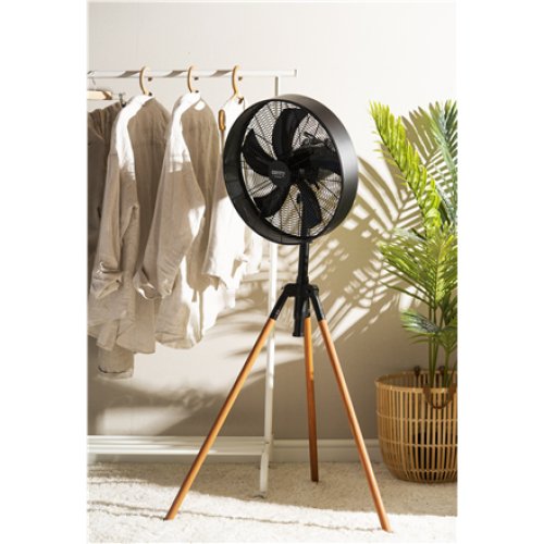 Camry , CR 7329 , Tripod Loft Fan , 100 W , Diameter 40 cm , Number of speeds 3 , Oscillation , Black