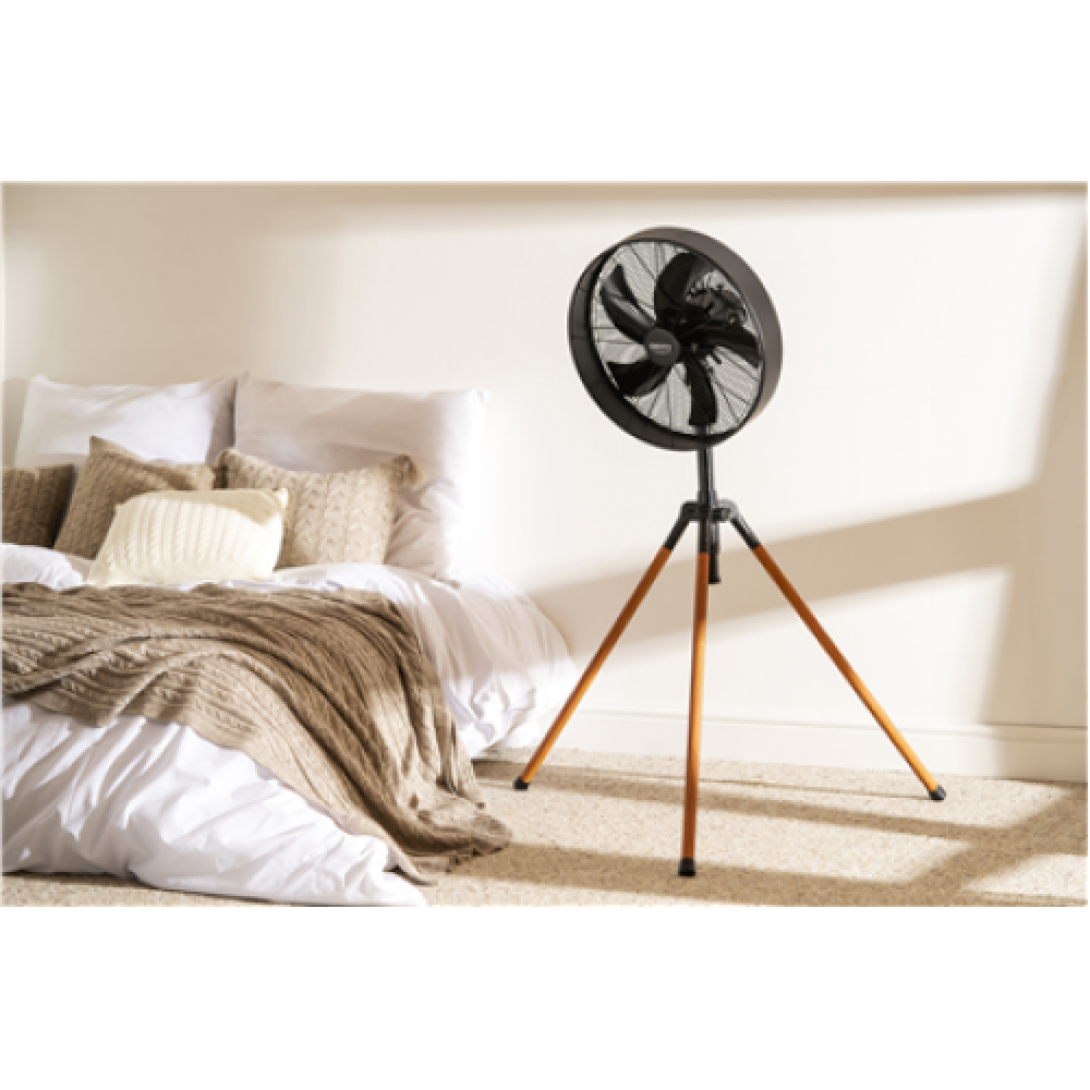 Camry , Fan , CR 7329 , Tripod Loft fan , Black , Diameter 40 cm , Number of speeds 3 , Oscillation , 100 W