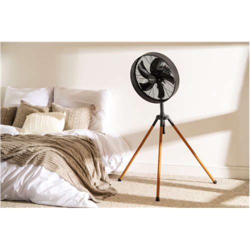 Camry , CR 7329 , Tripod Loft Fan , 100 W , Diameter 40 cm , Number of speeds 3 , Oscillation , Black