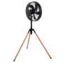 Camry , Fan , CR 7329 , Tripod Loft fan , Black , Diameter 40 cm , Number of speeds 3 , Oscillation , 100 W