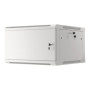 Lanberg , Rack cabinet 19 wall-mount 6U/600x600 for self-assembly with metal door (flat pack) , WF01-6606-00S , Grey