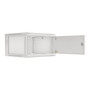Lanberg , Rack cabinet 19 wall-mount 6U/600x600 for self-assembly with metal door (flat pack) , WF01-6606-00S , Grey