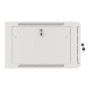 Lanberg , Rack cabinet 19 wall-mount 6U/600x600 for self-assembly with metal door (flat pack) , WF01-6606-00S , Grey