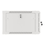 Lanberg Rack cabinet 19 wall-mount 6U/600x600 for self-assembly with metal door (flat pack), grey , Lanberg
