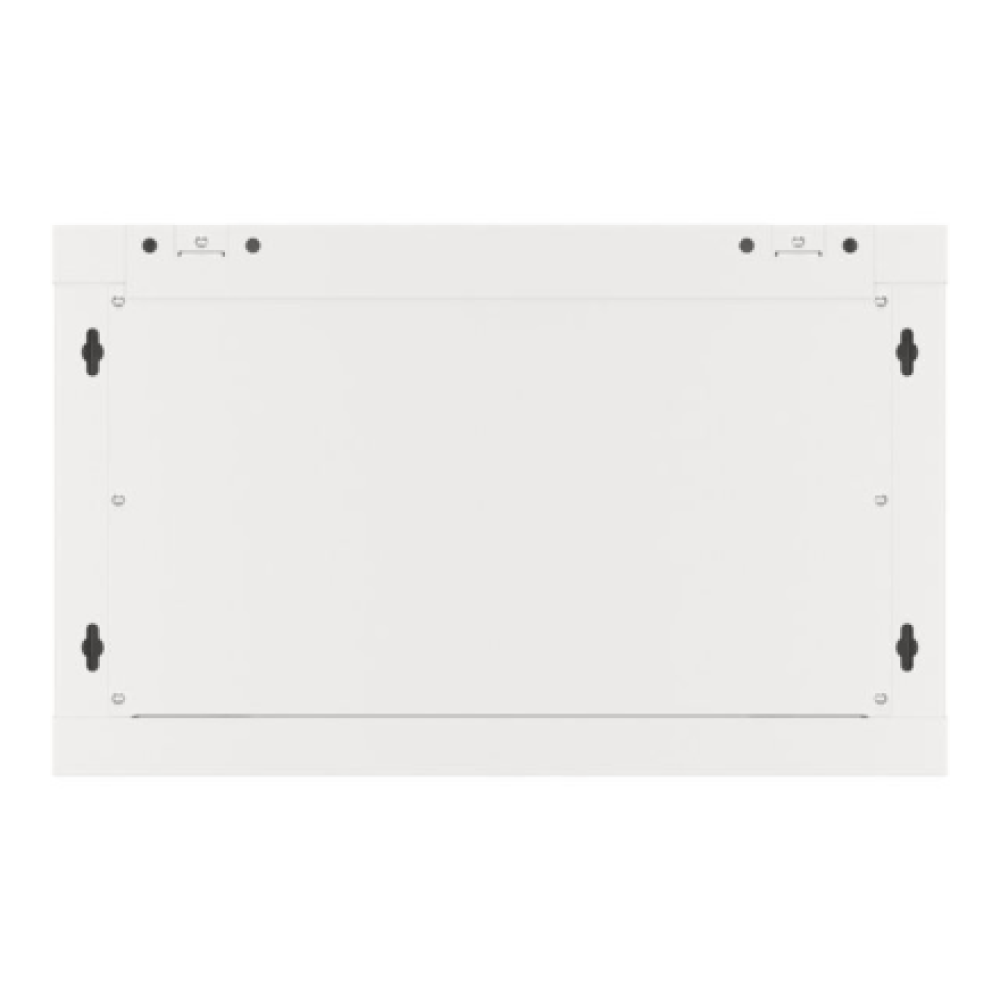 Lanberg Rack cabinet 19 wall-mount 6U/600x600 for self-assembly with metal door (flat pack), grey , Lanberg