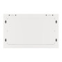 Lanberg , Rack cabinet 19 wall-mount 6U/600x600 for self-assembly with metal door (flat pack) , WF01-6606-00S , Grey