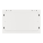 Lanberg Rack cabinet 19 wall-mount 6U/600x600 for self-assembly with metal door (flat pack), grey , Lanberg
