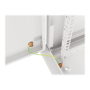 Lanberg Rack cabinet 19 wall-mount 6U/600x600 for self-assembly with metal door (flat pack), grey , Lanberg